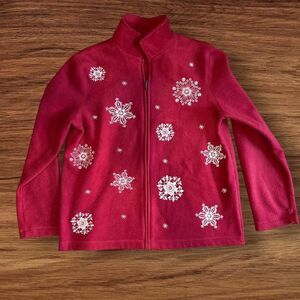 Croft-barrow Women's Red and Pink Jacket